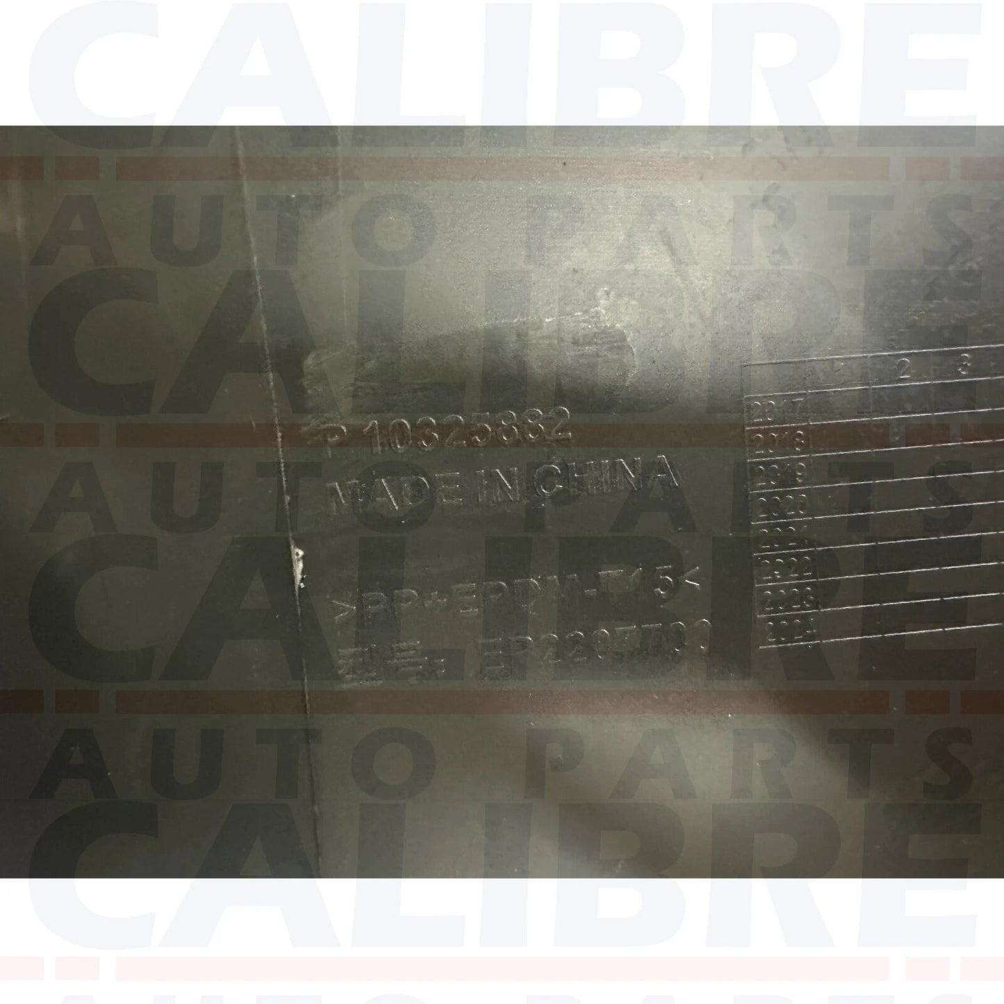 MG 5 MG5 EXCITE & EXCLUSIVE T 2020-2023 PRIMED FRONT BUMPER SKIN - 10325882
