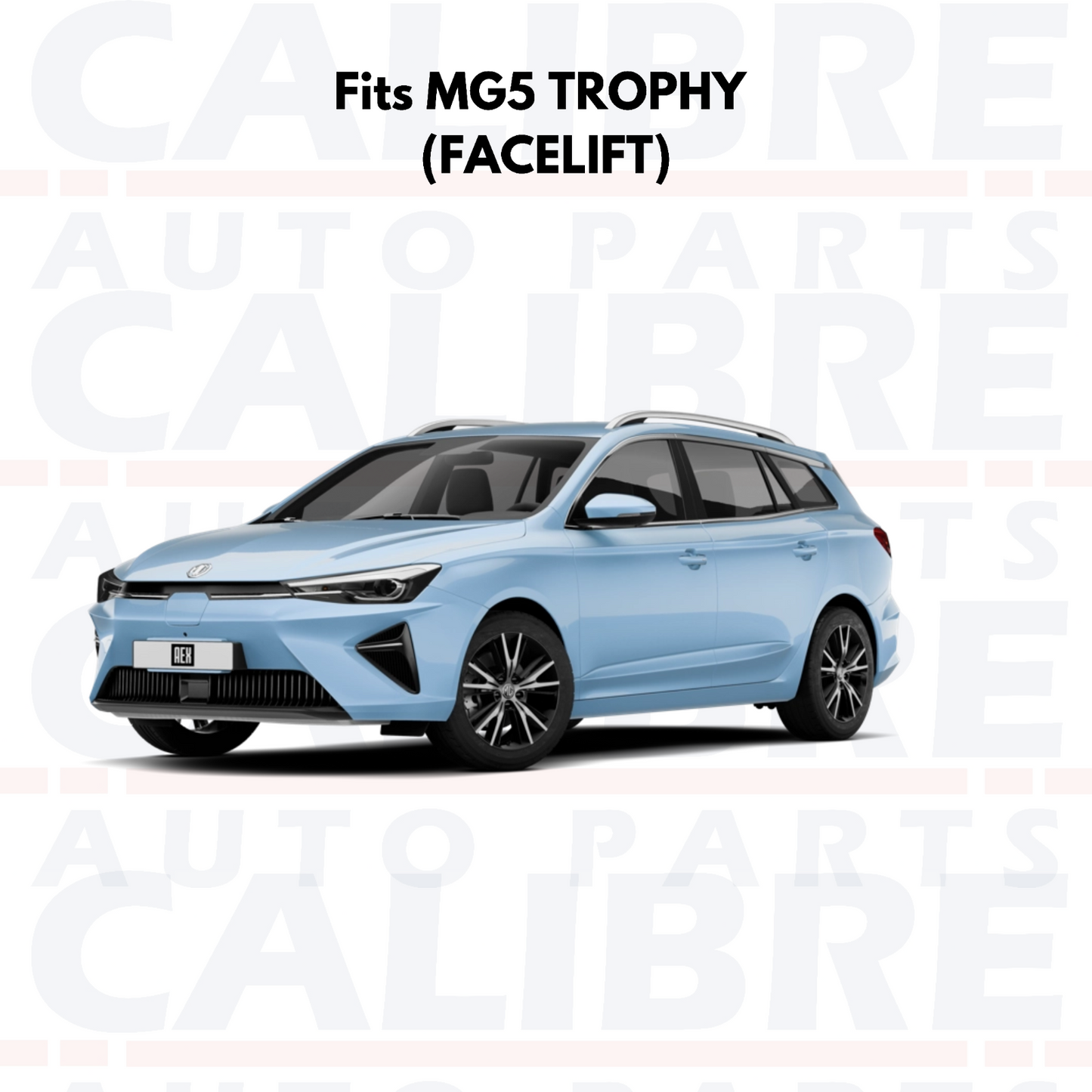 MG5 TROPHY 2022-2025 PRIMED REAR BUMPER (11068669)