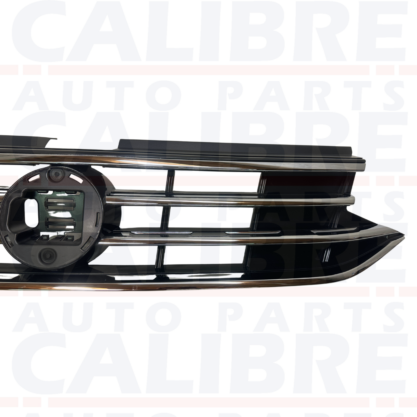 For VW VOLKSWAGEN TIGUAN R / R LINE 2019-2023 FRONT BUMPER TOP UPPER GRILL BLACK
