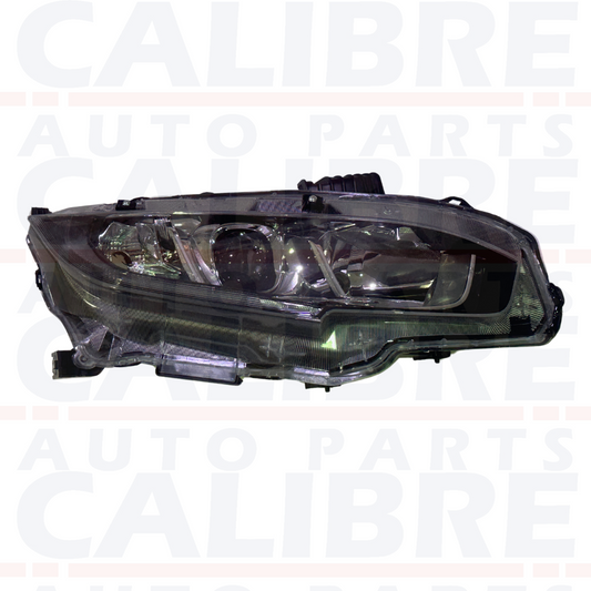 Honda Civic Mk10 2017-2022 Halogen Headlight Headlamp Driver Right O/S