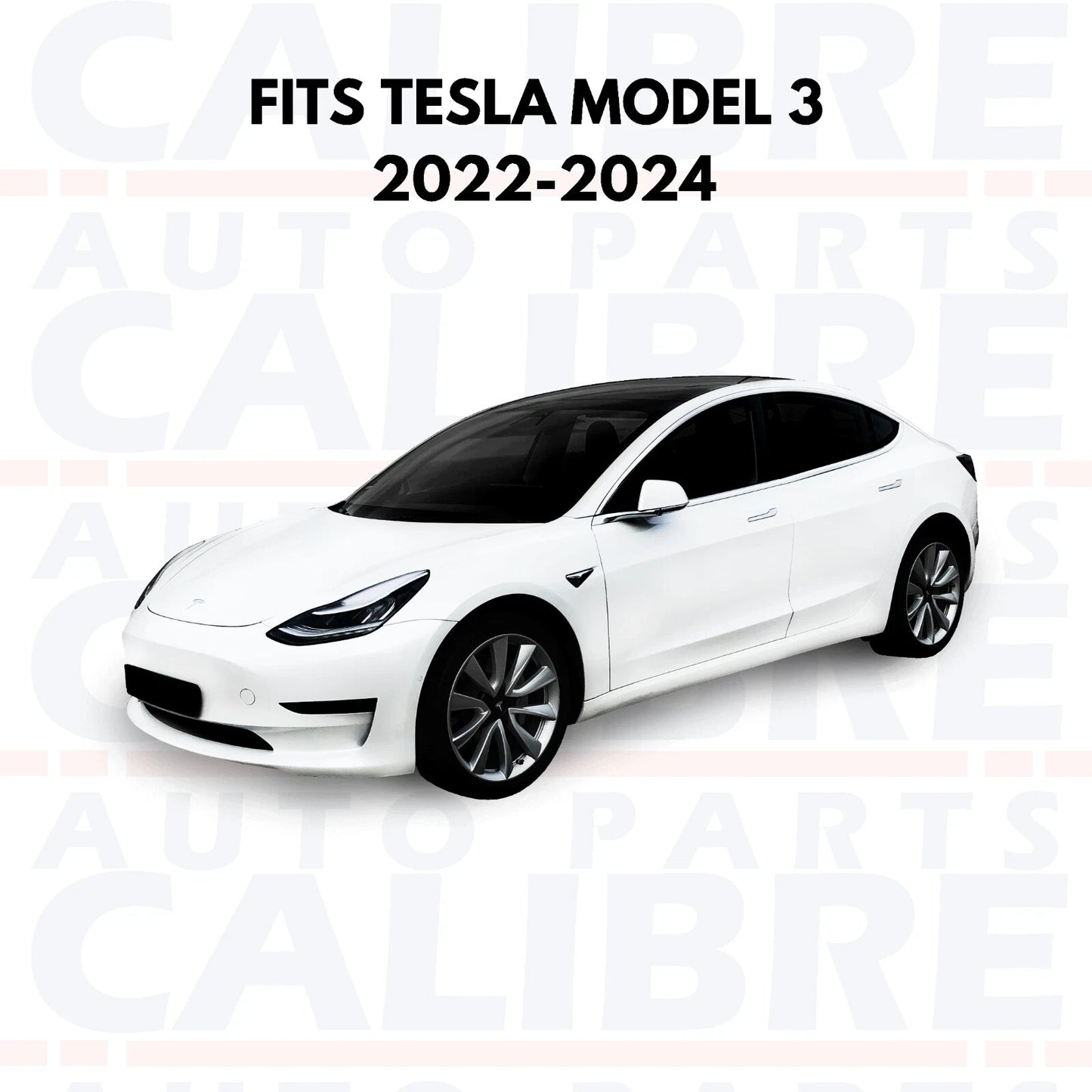 TESLA MODEL 3 2017 - 2024 PRIMED REAR BUMPER 1083983-00-I
