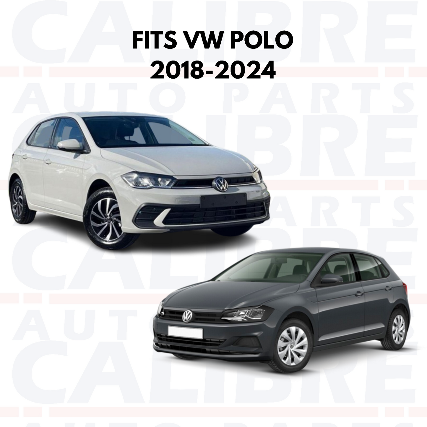 Volkswagen Polo MK6+ PRIMED BONNET 2017 2018 2019 2020 2021 2022 2023 2024