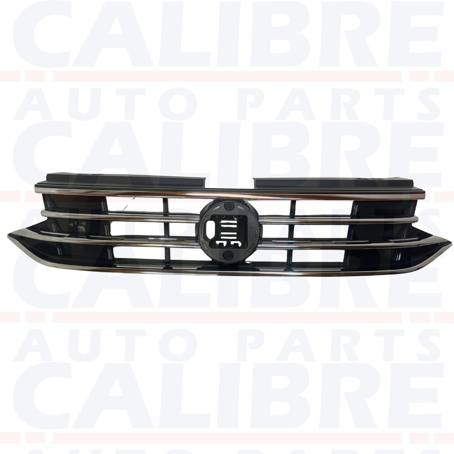 For VW VOLKSWAGEN TIGUAN R / R LINE 2019-2023 FRONT BUMPER TOP UPPER GRILL BLACK