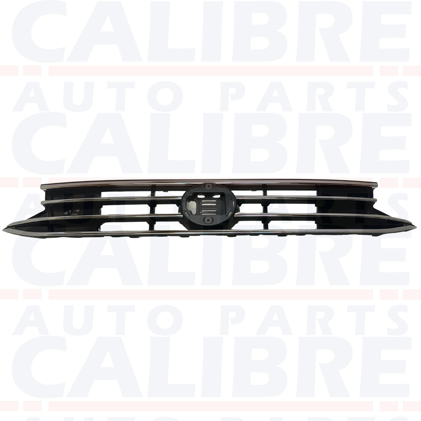 For VW VOLKSWAGEN TIGUAN R / R LINE 2019-2023 FRONT BUMPER TOP UPPER GRILL BLACK