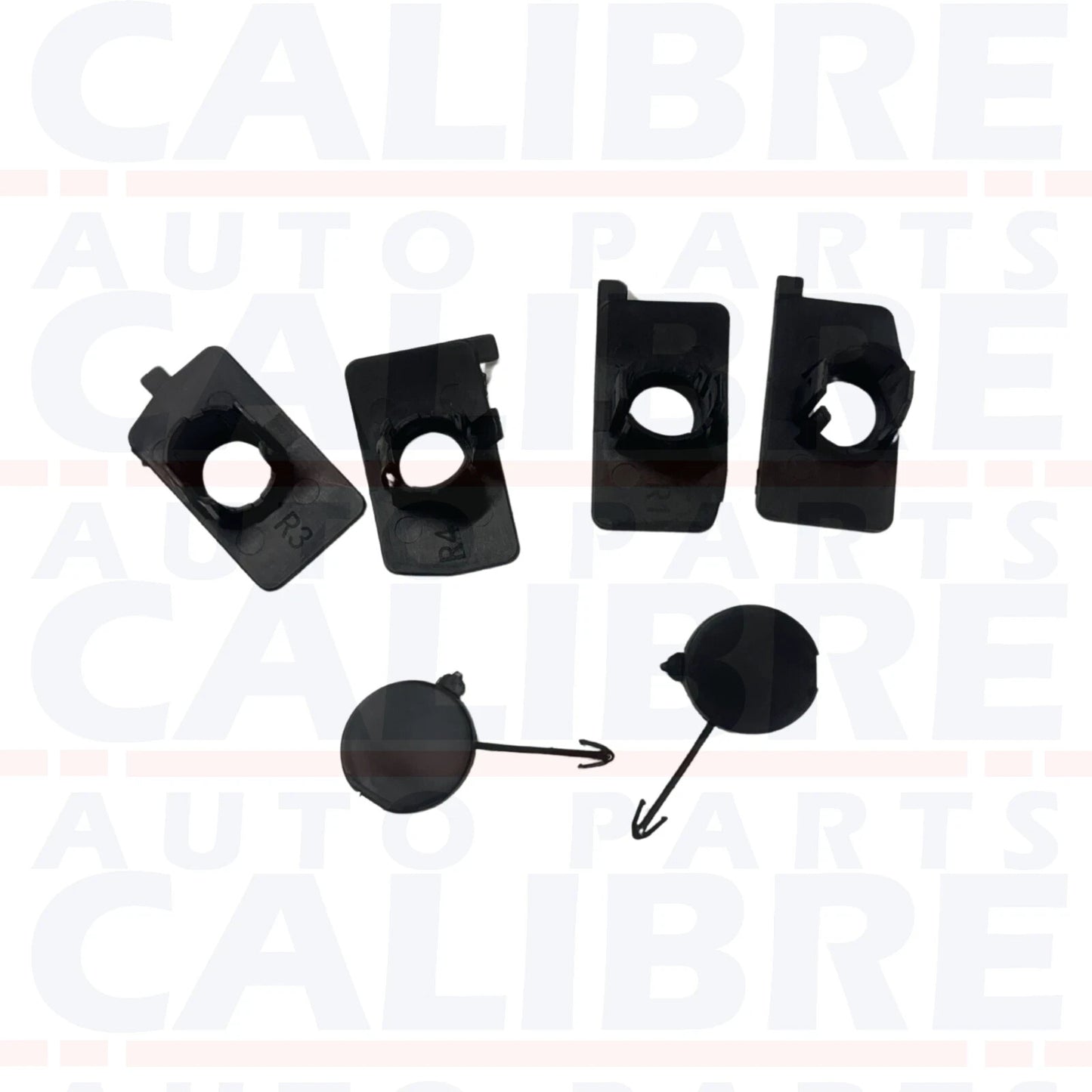 MG 4 2022-2025 Primed Rear Upper Bumper Section Skin with Parking Sensor Bracket