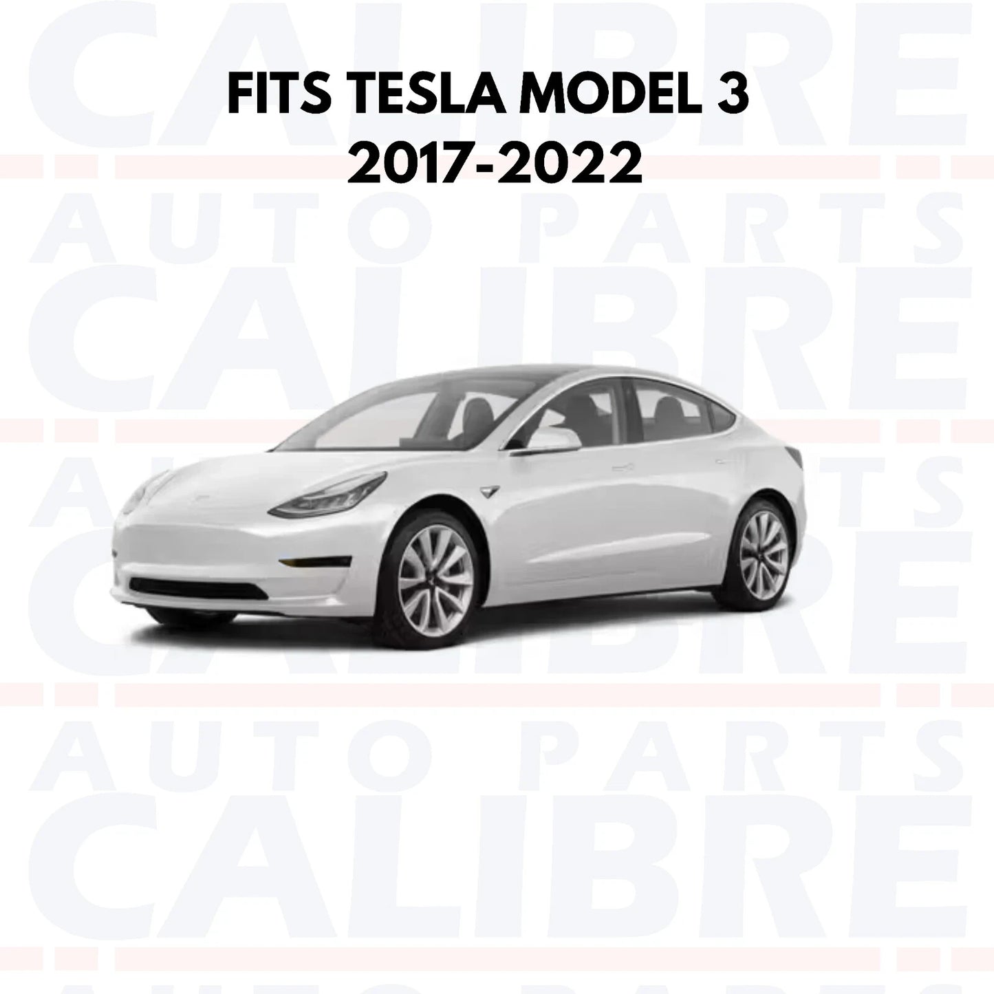 TESLA MODEL 3 2017 - 2024 PRIMED REAR BUMPER 1083983-00-I
