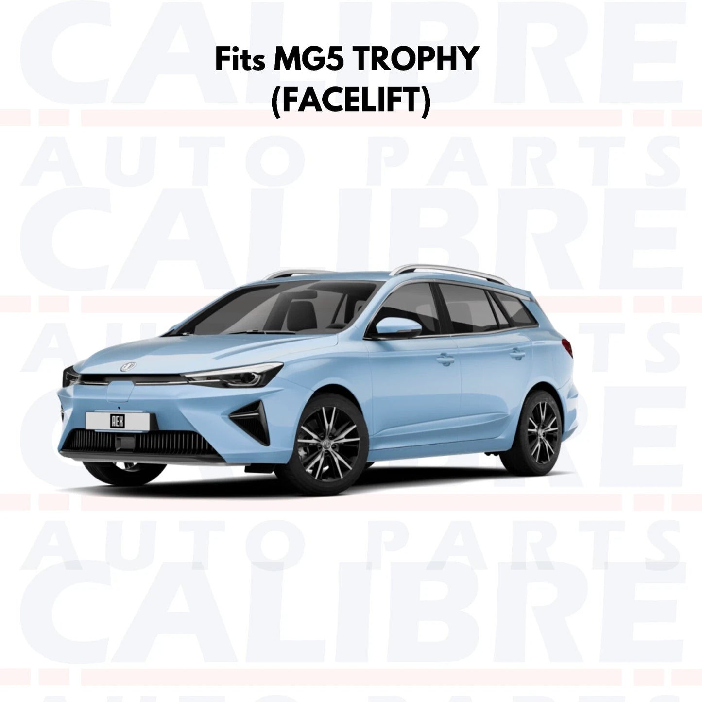 MG 5 MG5 FACELIFT TROPHY 2022-2025 PRIMED FRONT BUMPER - 10859360