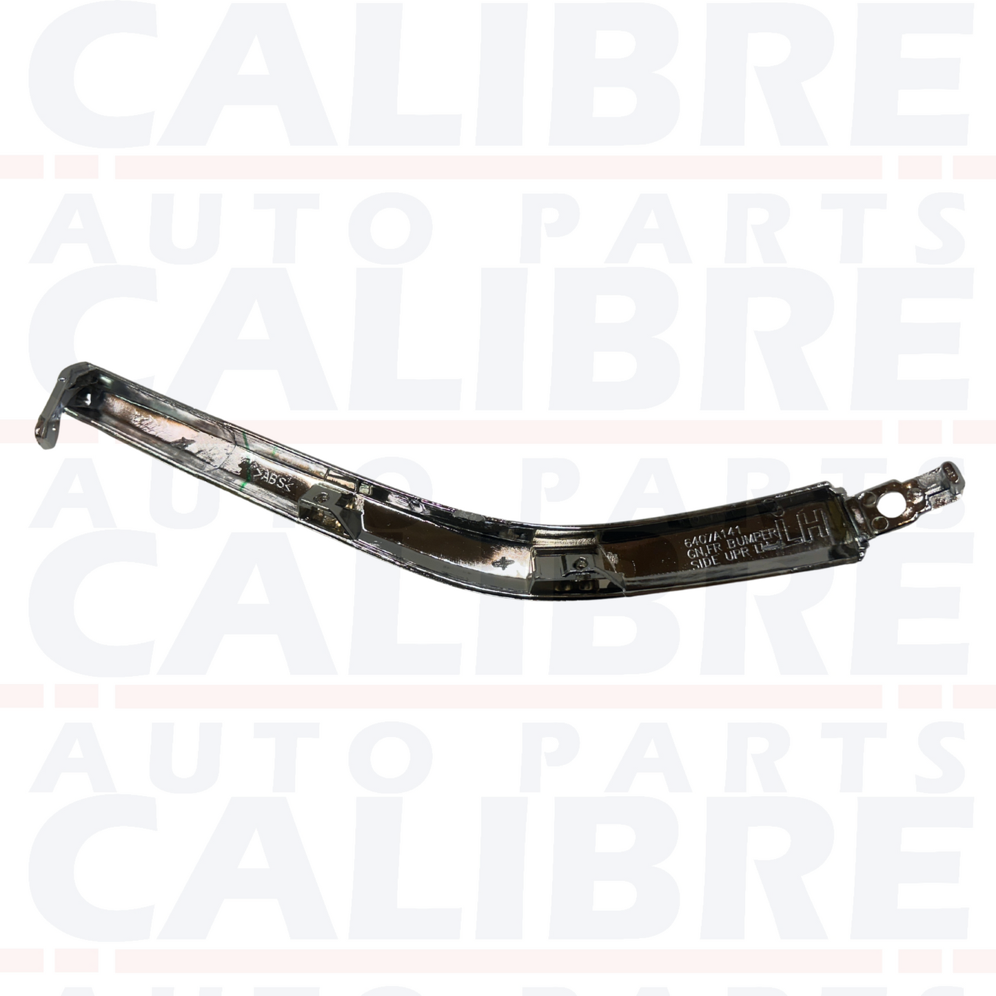 Mitsubishi Outlander 2015-2022 Chrome 3Pcs Left Side Front Bumper Moulding Trim
