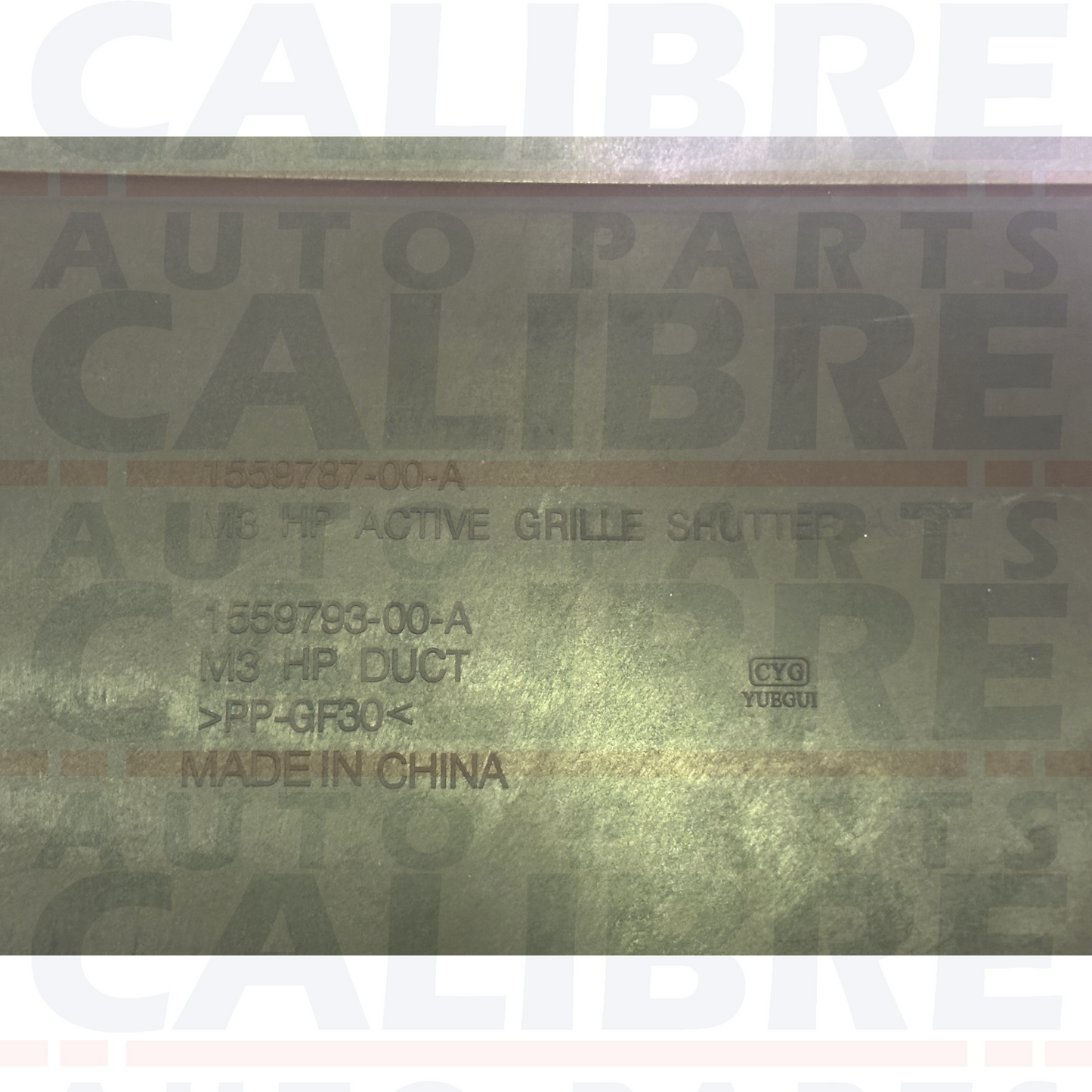 TESLA MODEL 3 COOLING RADIATOR ACTIVE AIR GRILLE SHUTTER 2021-2023 1559787-00-A