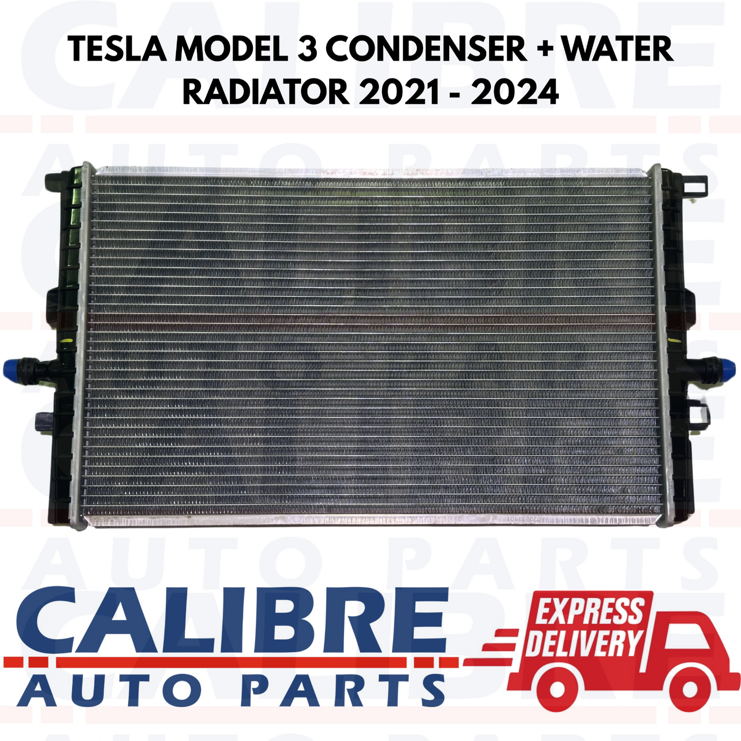 TESLA MODEL 3 & Y 2021 - 2024 Condenser + Water Radiator