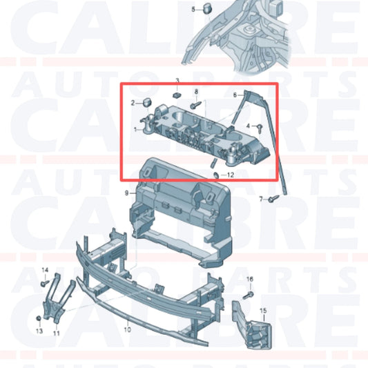 VW ID4, ID5, SKODA ENYAQ, AUDI E-TRON Front Panel