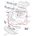 MG HS 2019-2023 Front Bumper Facia Skin