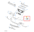 MG ZS 2017-2020 Front Left Bumper Bracket