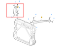 MG ZS 2017-2024 Front Right Headlight Headlamp Bracket