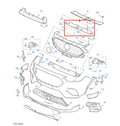 MG ZS 2017-2024 Front Upper Grille Radiator Support Bracket