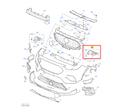 MG ZS 2020-2024 Front Left Bumper Bracket