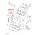 MG ZS 2020-2024 Front Right Bumper Bracket