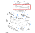 MG5 2022-2025 Rear Reinforcement Crash Bar