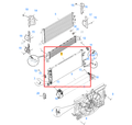 MG HS 2018-2024 Water Radiator