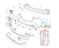 MG HS 2018-2024 Rear Right Bumper Bracket