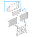 MG4 2022-2026 Front Panel Radiator Shroud Assembly Cooling Duct