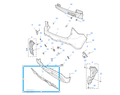 MG4 2022-2026 REAR BUMPER SPOILER DIFFUSER TRIM