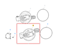 MG HS 2018-2024 FUEL TANK FLAP CAP COVER