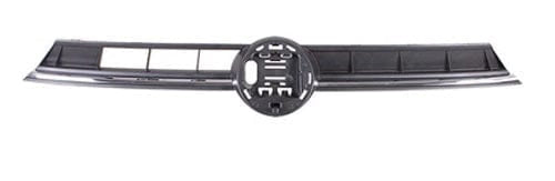 VW Polo 2021-2026 Front Upper Main Grille With Chrome Trim