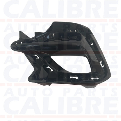 MG ZS 2020-2024 FRONT BUMPER GRILLE, FOG LAMP COVER GLOSS BLACK LEFT SIDE