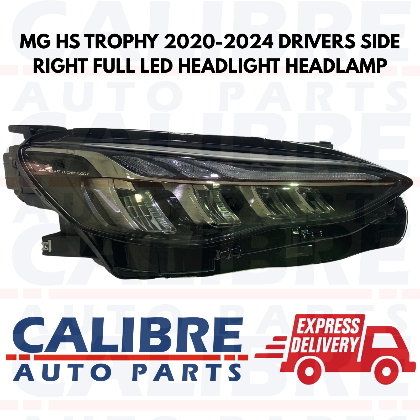 MG HS SE & TROPHY 2020-2024 Front Right Driver Side Full LED Headlight Headlamp