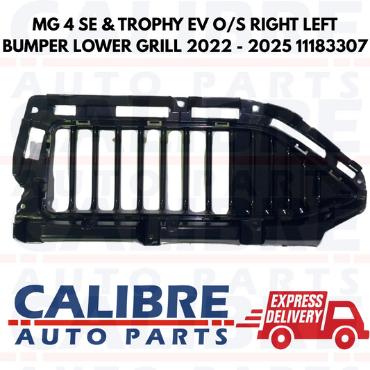 MG 4 MG4 SE & TROPHY EV N/S LEFT FRONT BUMPER LOWER GRILL 2022 - 2025 11183307