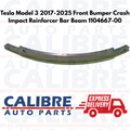Tesla Model 3 2017-2025 Front Bumper Crash Impact Reinforcer Bar Beam