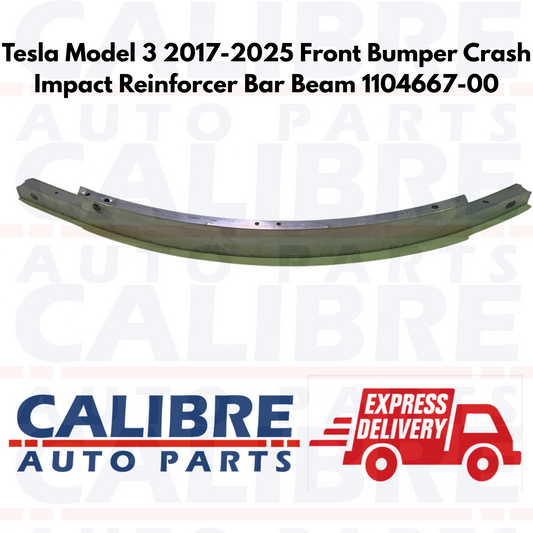 Tesla Model 3 2017-2025 Front Bumper Crash Impact Reinforcer Bar Beam
