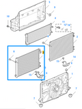 MG 4 EV SE & TROPHY A/C Air Condenser 2022-2025 - 10935406