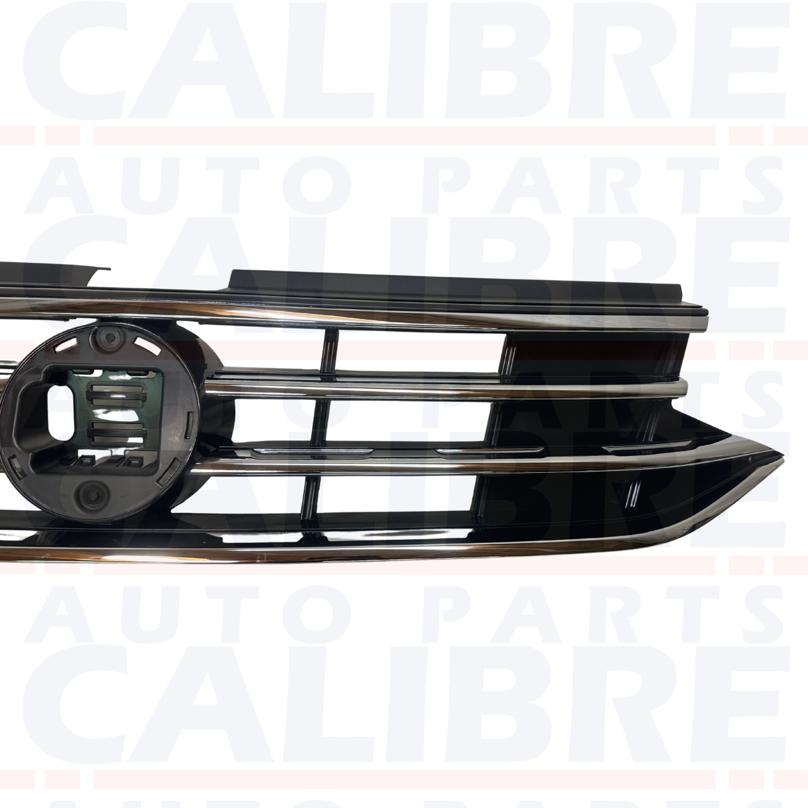 For VW VOLKSWAGEN TIGUAN R / R LINE 2019-2023 FRONT BUMPER TOP UPPER GRILL BLACK