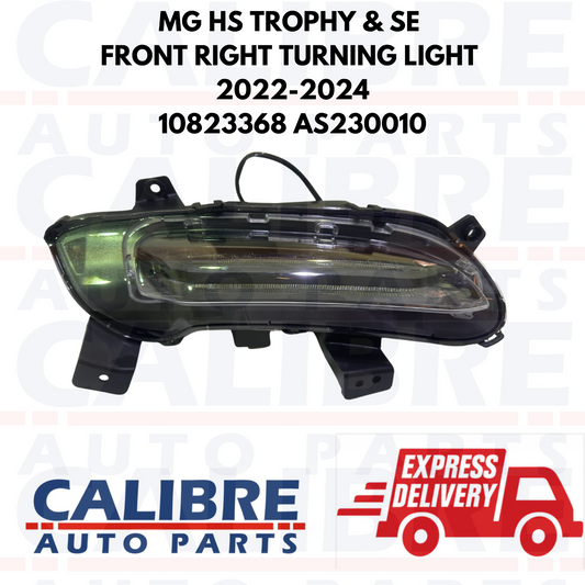 MG HS SE & TROPHY 2022-2025 Front Right Driver Side Fog Lamp Turning Light