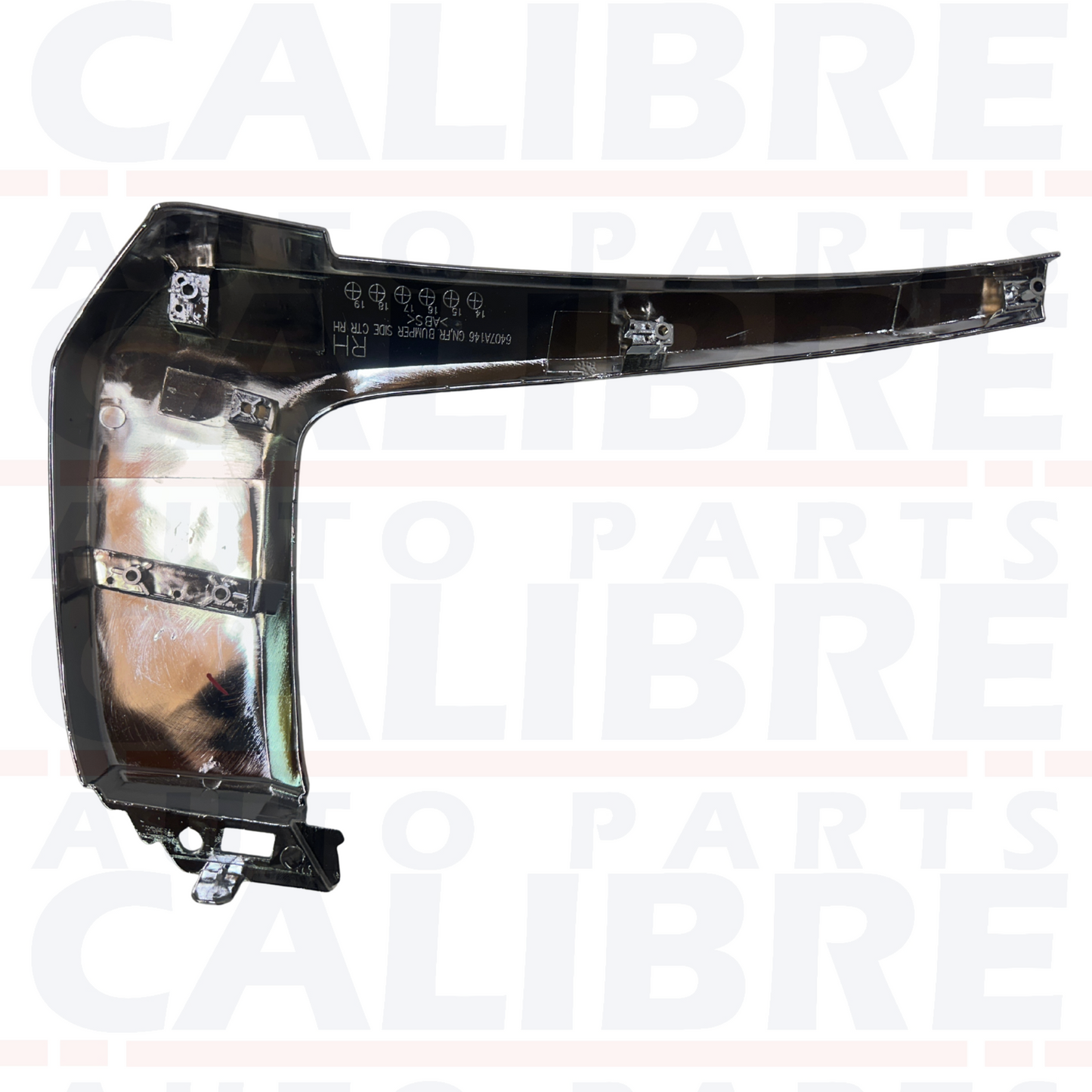 Mitsubishi Outlander 2015-2022 Chrome 3Pcs Left Side Front Bumper Moulding Trim