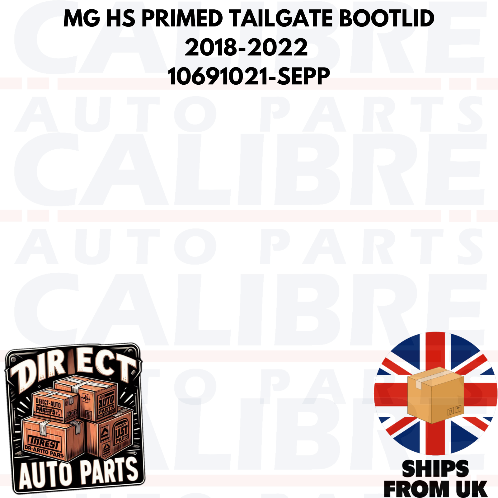 MG HS 2019-2024 Primed Wing Fender Panel Front Right RH *may contain pin dent*