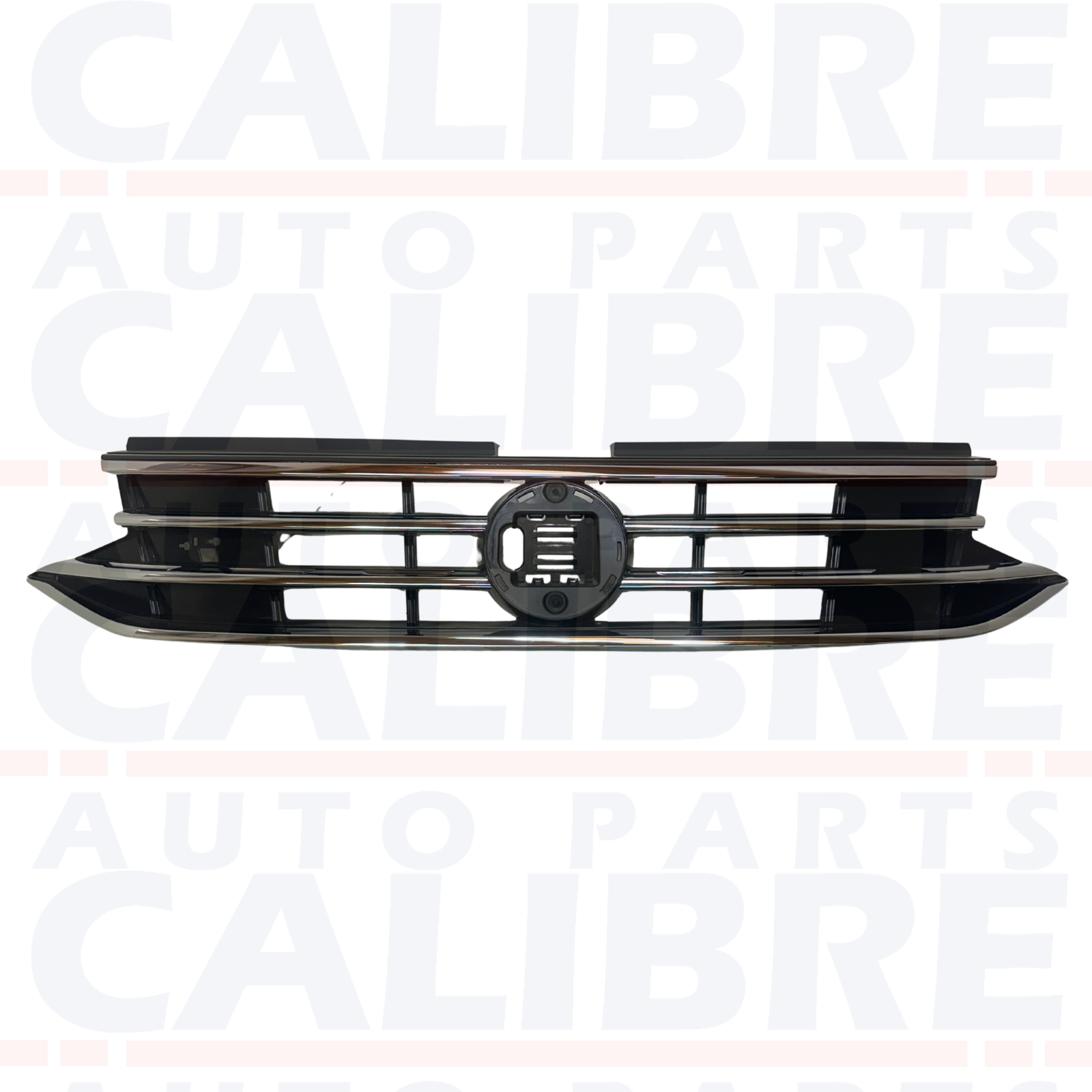 For VW VOLKSWAGEN TIGUAN R / R LINE 2019-2023 FRONT BUMPER TOP UPPER GRILL BLACK
