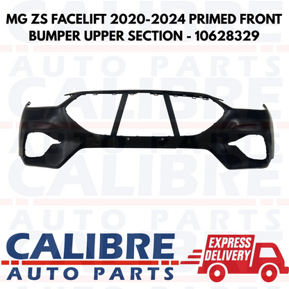 MG ZS 2020-2024 Primed Front Main Bumper Upper Section - 10628329