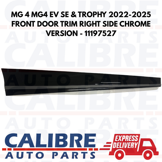 MG 4 EV 2022-2025 Chrome Front Right Driver Side Door Trim Panel - 11197527