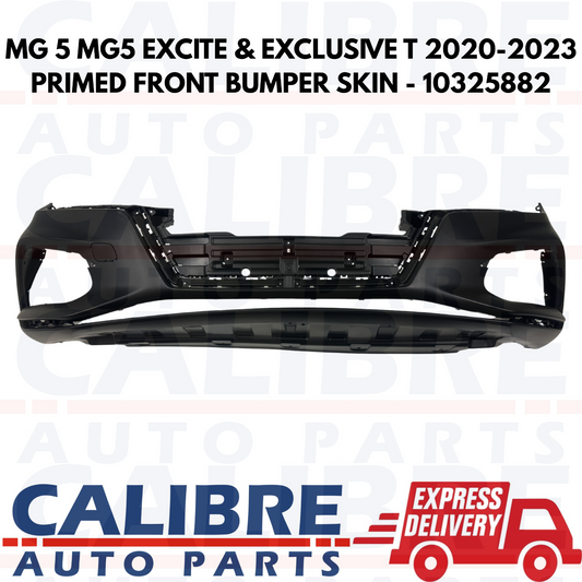 MG 5 MG5 EXCITE & EXCLUSIVE T 2020-2023 PRIMED FRONT BUMPER SKIN - 10325882