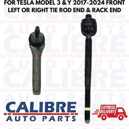 FOR TESLA MODEL 3 & Y 2017-2024 FRONT LEFT OR RIGHT TIE ROD END & RACK END