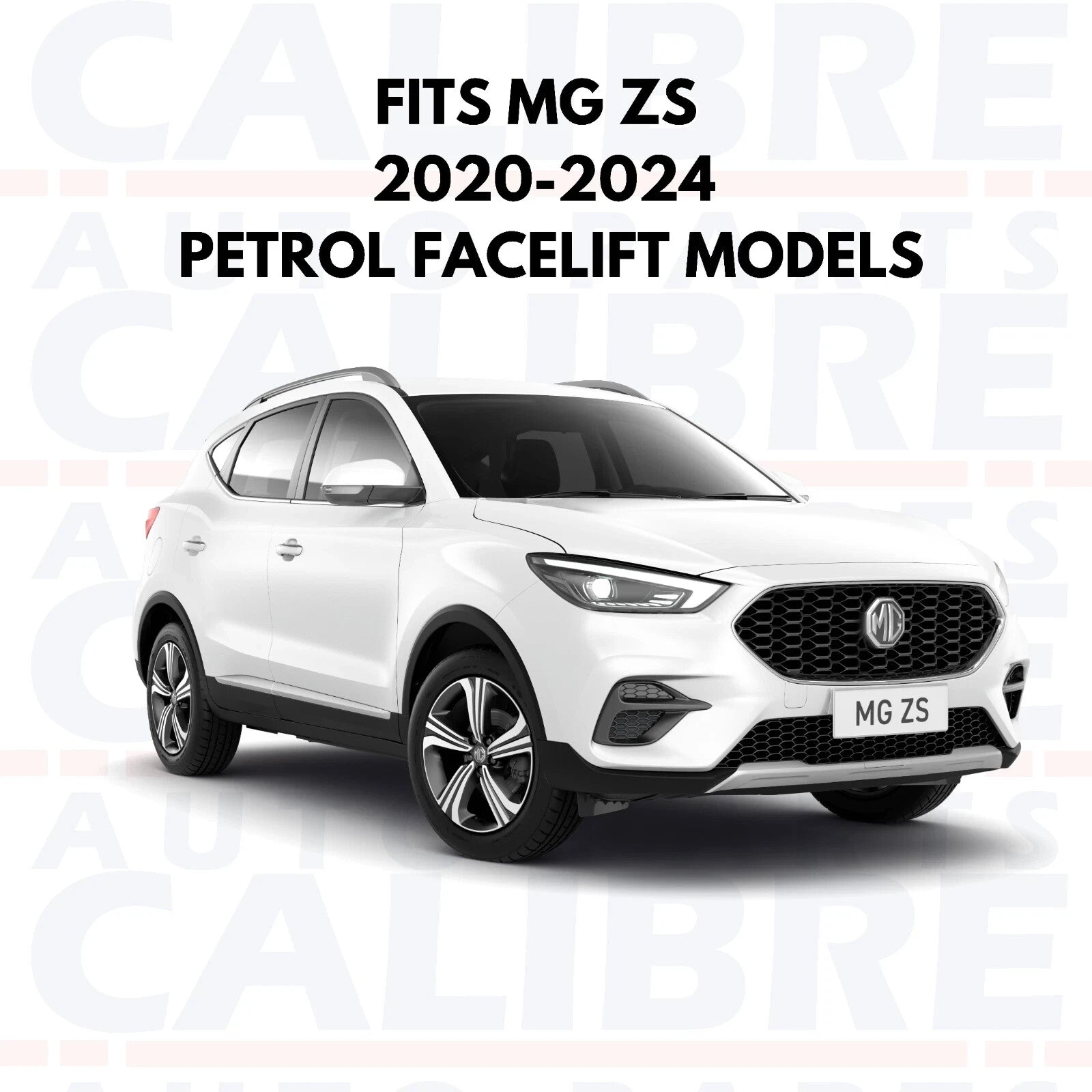 MG ZS MGZS FACELIFT 2020-2024 REAR BUMPER DIFFUSER LOWER SPOILER - 10639342