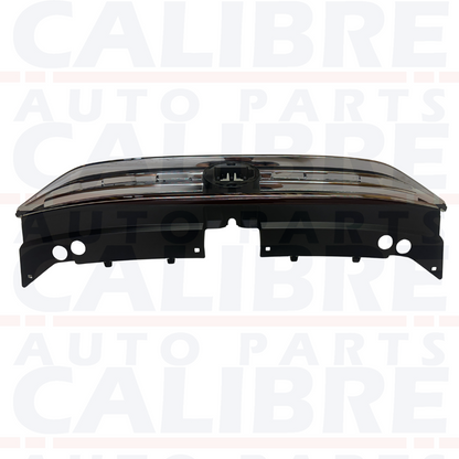 For VW VOLKSWAGEN TIGUAN R / R LINE 2019-2023 FRONT BUMPER TOP UPPER GRILL BLACK