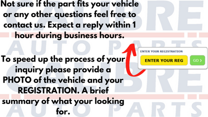 VOLKSWAGEN VW POLO MK6 2018-2025 PRIMED REAR RIGHT DOOR (5 DOOR)