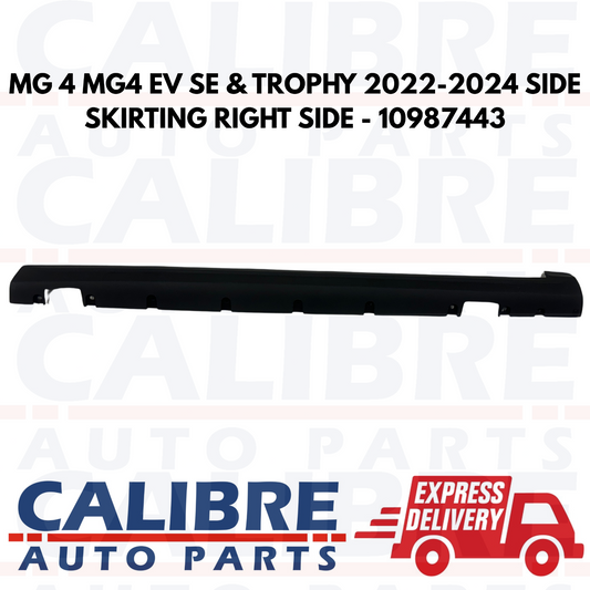 MG 4 EV SE & TROPHY 2022-2024 Side Skirting Right Driver Side - 10987443