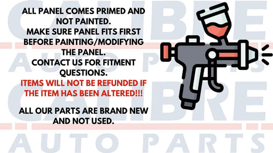 MG 4 EV SE & TROPHY 2022-2025 Primed Boot Tailgate Bootlid Shell - 11339368-SPCP