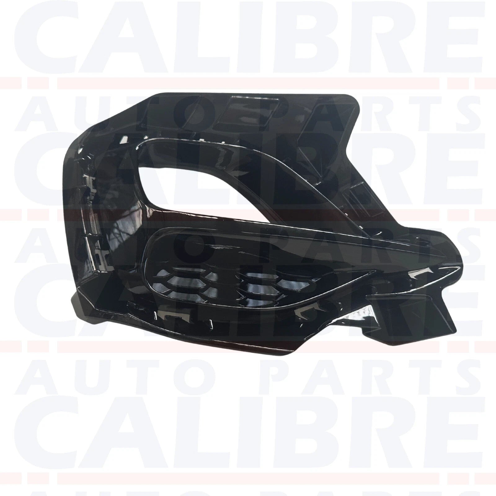 MG ZS 2020-2024 FRONT BUMPER GRILLE, FOG LAMP COVER GLOSS BLACK LEFT SIDE