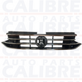 For VW VOLKSWAGEN TIGUAN R / R LINE 2019-2023 FRONT BUMPER TOP UPPER GRILL BLACK